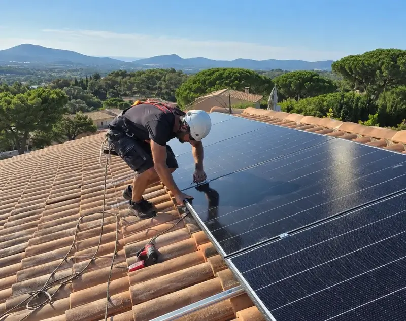 Installateur panneaux solaires Vouillé — pose photovoltaïque sur toiture