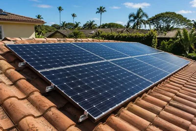 Installation de panneaux solaires à Vouillé