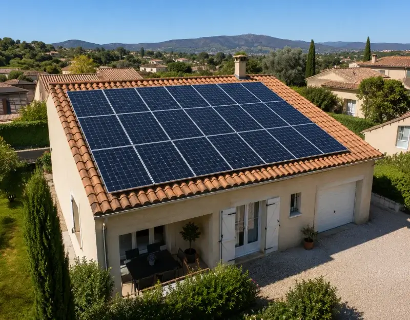 Prime à l'autoconsommation panneaux solaires Vouillé — aide financière de l'État